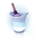 Світлове відро для льоду Bucket Light з Bluetooth &bull; LED відро для напоїв, бару, вечірки, пікніка та сервірування