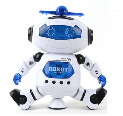 Танцующий робот Dancing Robot Детская интерактивная игрушка светящийся музыкальный робот