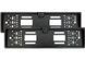 Камера заднего вида в авто номерной рамке с 4 LED подсветкой Black PR4