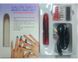 Фрезер для манікюру та педикюру Flawless Salon Nails червоний &bull; Портативна машинка для нігтів з насадками для домашнього догляду