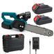 Компактная аккумуляторная пила CHAIN SAW с шиной 12 и двумя батареями&bull; Цепная пила M-9019 на аккумуляторе