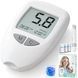 Глюкометр Blood Glucose Meter Model3 JHBGM001A с тест-полосками и ланцетами ∙ Прибор JHBGM001A для измерения сахара + 50 тестов от батарейки