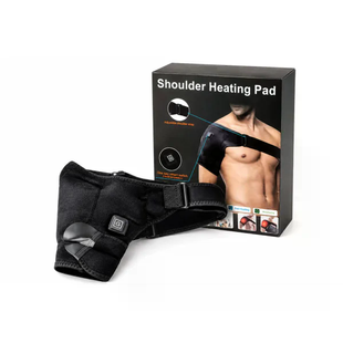 Согревающий бандаж на плечевой сустав Shoulder Brace &bull; Фиксатор плеча для поддержки, мягкой компрессии и сохранения тепла во время повседневной активности