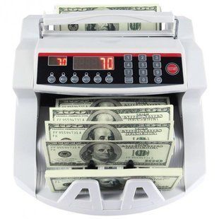 Счетная машинка для денег + Детектор валют Bill Counter 2108 UV &middot; Счетчик купюр &middot; Машинка для пересчета денег с детектором купюр