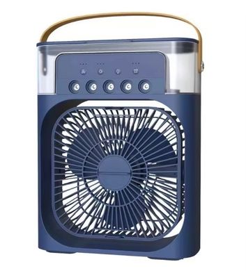 Настольный вентилятор с функцией увлажнителя Air Cooler Fan · Мини вентилятор - кондиционер с отделением для льда