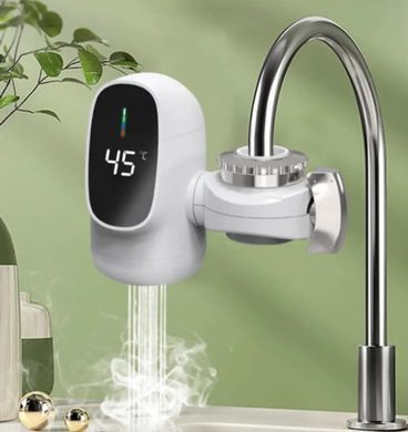 Водонагрівач WATER HEATER ZSW-D03 &bull; Електрична насадка на кран з проточним водонагрівачем і LCD дисплеєм