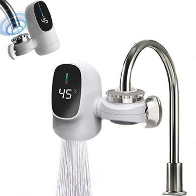 Водонагрівач WATER HEATER ZSW-D03 &bull; Електрична насадка на кран з проточним водонагрівачем і LCD дисплеєм