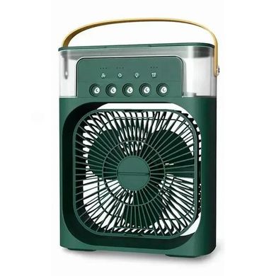 Настольный вентилятор с функцией увлажнителя Air Cooler Fan · Мини вентилятор - кондиционер с отделением для льда