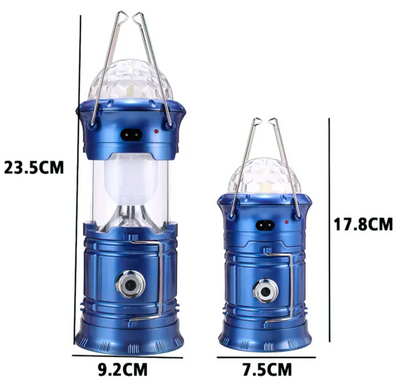 Фонарь уличный SX-6888T Multifunction Stage Flame Lamp для кемпинга D-1977 ∙ Многофункциональный кемпинговый фонарь SX-6888T с диско-эффектом