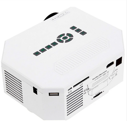 Портативный мини-проектор PRO-UC30 W8 мультимедийный светодиодный Домашний кинотеатр