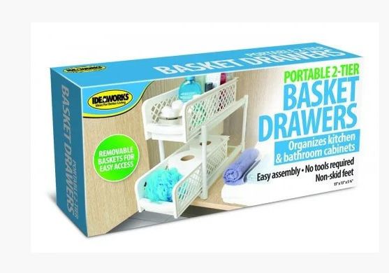 Органайзер Portable Basket Drawers Original Выдвижные ящики с полками для хранения