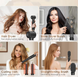 Фен-расческа Hot Air Comb &bull; Фен 5в1 автоматические вращающиеся щипцы для завивки и выпрямления волос