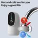 Водонагрівач WATER HEATER ZSW-D03 &bull; Електрична насадка на кран з проточним водонагрівачем і LCD дисплеєм