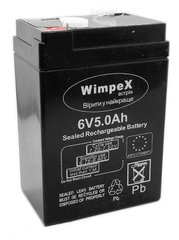 Аккумулятор 6 вольт 5 ампер 645 6V 5.0Ah Wimpex 2021