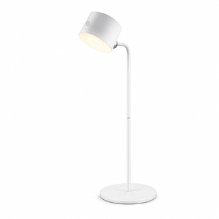 Аккумуляторная настольная лампа BL-T-006 4 Вт белая &bull; Светодиодная LED лампа BL-T-006 3в1 с аккумулятором 1200 мАч, USB зарядкой, подставкой и прищепкой