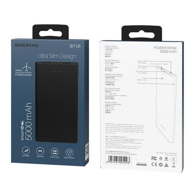 Внешний аккумулятор / портативные зарядки / power bank BOROFONE BT2B 5000 mah CG09 PR4