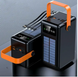 Power Bank YM-641 CX 180000 mAh с фонарём ∙ Повербанк YM-641 CX на солнечной батарее с дисплеем