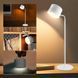 Аккумуляторная настольная лампа BL-T-006 4 Вт белая &bull; Светодиодная LED лампа BL-T-006 3в1 с аккумулятором 1200 мАч, USB зарядкой, подставкой и прищепкой
