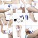 Ручной массажер Relax and Tone Антицеллюлитный вибромассажер для тела, рук и ног, 4 насадки