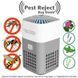 Відлякувач комарів Mosquito Repellent &bull; Портативний засіб від комах Mosquito Repellent з вентилятором і вставками на 4 батарейки AA