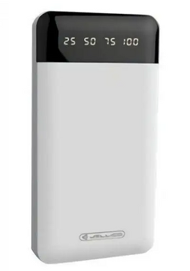 Зовнішній акумулятор Powerway TX10 10000mAh Портативний зарядний пристрій Li-Ion Powerbank Повербанк із цифровим дисплеєм