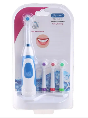 Електрична зубна щітка Electric ToothBrush 4 в 1 зі знімними насадками