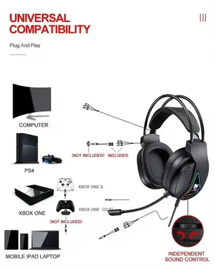 Игровой комплект Gaming Combo 4-in-1 T-Wolf TF-400 черный &bull; Геймерский набор клавиатура, мышь, наушники и коврик для ПК