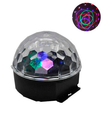 Светодиодный диско шар Led Party Light Magic Ball RGB цветомузыка с пультом ДУ