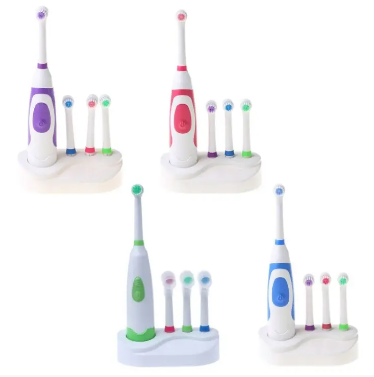 Електрична зубна щітка Electric ToothBrush 4 в 1 зі знімними насадками