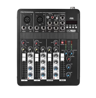 Мікшерний пульт Аудіо мікшер Yamaha Mixer BT4000 ∙ 4 канали ∙ MP3 ∙ USB ∙ Bluetooth