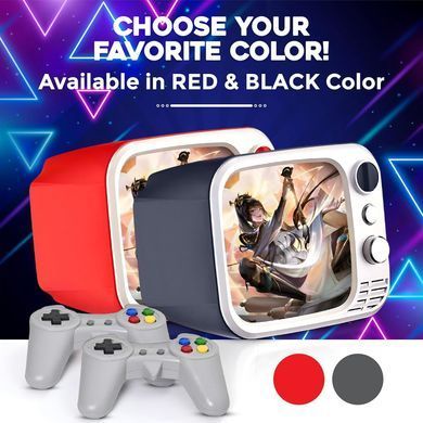 Игровая консоль H7 Mini TV РЕТРО 740 игр + 2 джойстика ∙ Портативная ретро-консоль H7 с экраном и джойстиками