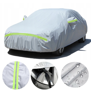 Водонепроницаемый защитный автомобильный чехол &middot; Всесезонный универсальный тент для покрытия автомобиля с ушками под зеркала