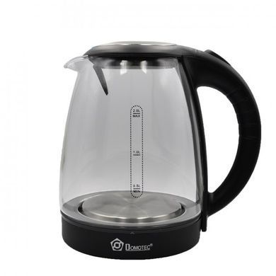 Чайник электрический стеклянный ∙ Электрочайник с подсветкой Domotec MS-8110