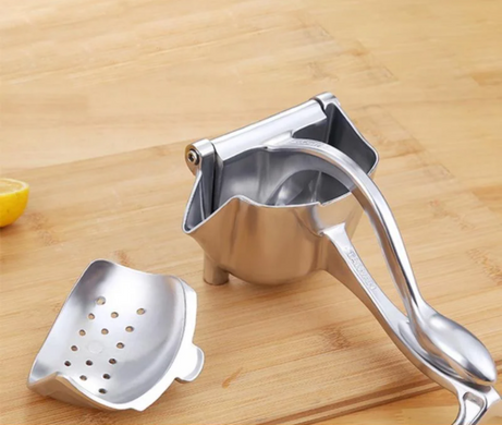 Ручний соковитискач - прес для фруктів та цитрусових Hand Juicer металевий із затискачем