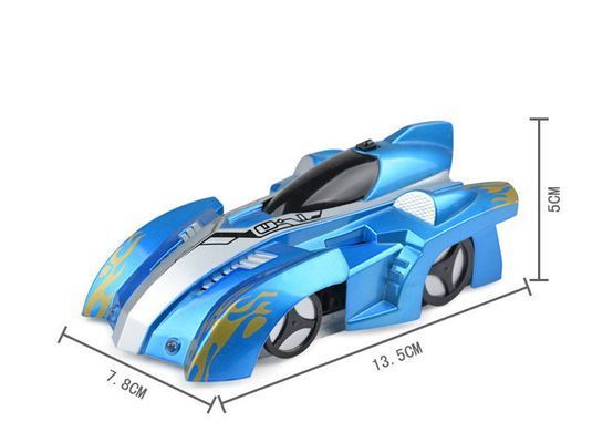 Антигравитационная машинка Wall Climber Racer машина на радиоуправлении которая ездит по стенам и потолку CG01