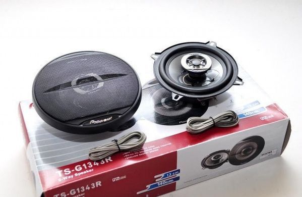 Автомобильная акустика, колонки Pioneer TS-G1343R 2 полосные, 140W