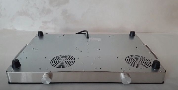 Электроплита инфракрасная стеклокерамическая на 2 конфорки Crownberg&nbsp;CB 1327