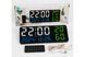 Электронные часы GH9002 &bull; Настенные и настольные LED-часы GH9002 с календарем, будильником, температурой, влажностью, пультом и USB 5V