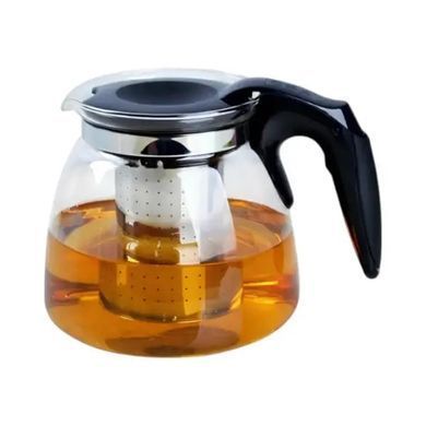 Электрочайник Hoffmans HM-7827 1800W &bull; Стеклянный чайник с заварником 2,2 л + 0,5 л для быстрых напитков