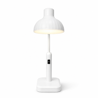 Настольная LED-лампа PM-6612 4 Вт белая &bull; Аккумуляторная настольная лампа PM-6612 1500 мАч с Type-C, сенсорным управлением и гибкой ножкой 360&deg;