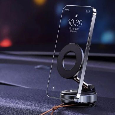 Автомобільний тримач для телефону JoyPro Magnetic Holder &bull; Універсальний магнітний автотримач із вакуумною присоскою та обертанням 360&deg;