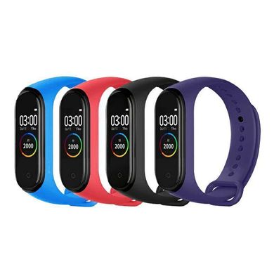 Фітнес браслет Smart Band M4 Смарт-трекер пульсу, тиску, серцевого ритму, крокомір Розумний годинник