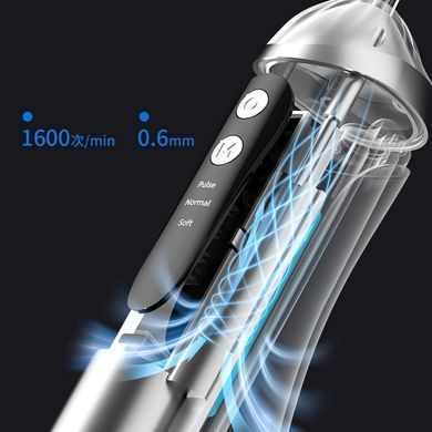 Портативний іригатор для ротової порожнини Find your beauty з USB зарядкою і насадками