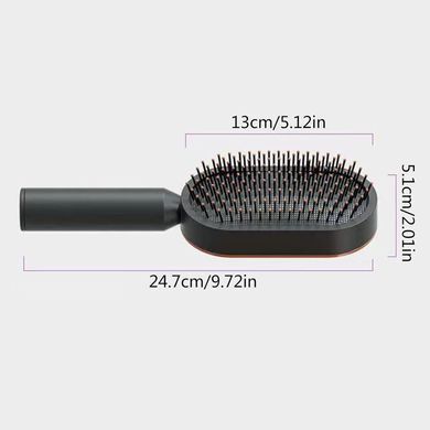 Масажний гребінець Central Hollow Cushion Comb 3D для шкіри голови ∙ 3D гребінець для волосся Central Hollow Cushion Comb