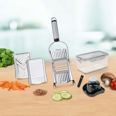 Універсальна овочерізка Nicer Dicer SPEED Кухонний подрібнювач - рубанок з насадками