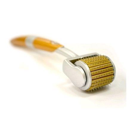 Роликовый мезороллер - дермароллер ZGTS ∙ Прибор для мезотерапии, 192 иглы