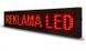 Светодиодная вывеска наружная влагостойкая LED "бегущая строка" Красная, 100 * 20 см WIFI USB