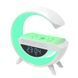 Смарт-лампа G-Smart G-11 RGB 4в1 &bull; Настольная лампа-ночник G-Smart G-11 с Bluetooth-колонкой, будильником и беспроводной зарядкой 15 Вт