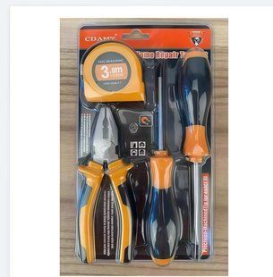 Набор инструментов для ремонта Tool Kit Set 13776-3 ∙ Мини-набор для ремонта и бытовых работ Tool Kit Set 13776-3