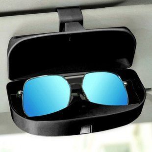 Автомобильный магнитный футляр для очков Visor Clamp Подвесной чехол &ndash; держатель очков на магните в машину